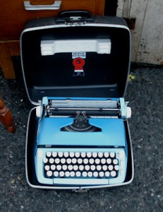 A typewriter with tales to tell