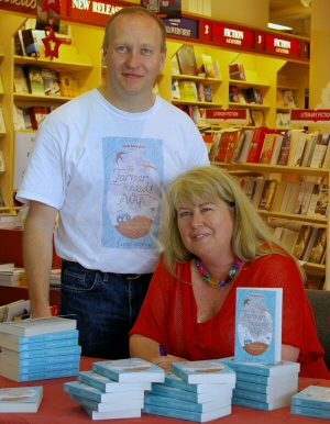 A book signing in Toowoomba, Queensland