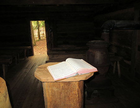 Hymns are still sometimes sung in the old chapel.