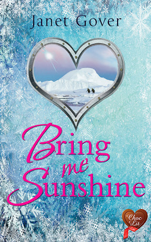 It's hard to see - but the cover features penguins - holding flippers. Ahhh!