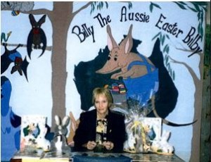 The original Bilby lady - campaigning for her furry friends.