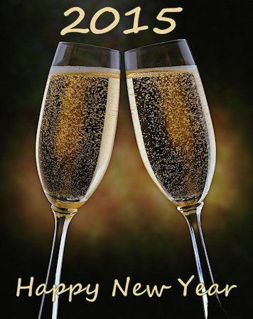 Here's to all my friends and family - and to all you lovely readers too.