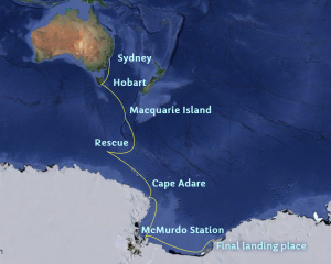 Cape Adare's Route to the Antarctic