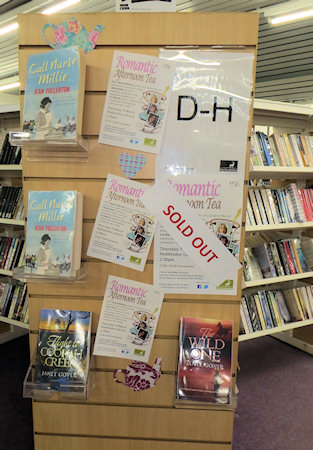 With such great displays promoting our talk - no wonder it was sold out.
