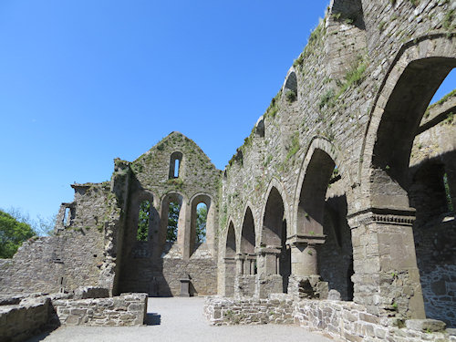 Jerpoint Abbey - wonderfully preserved and rather beautiful.